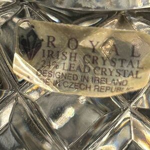 Royal Irish Crystal Lead Crystal Vase